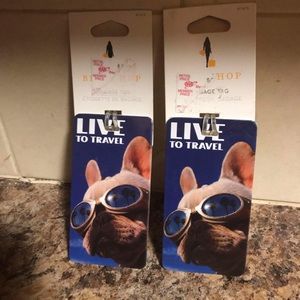 ~2x Frenchie Luggage Tags~